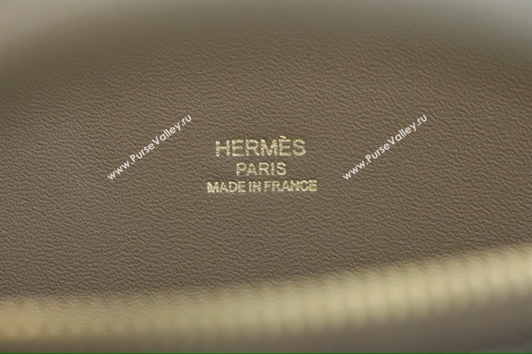 Hermes Bolide 25 Bag in Origianl Epsom Leather Etoupe/Gold 2025(Full Handmade) (XYA-25012114)