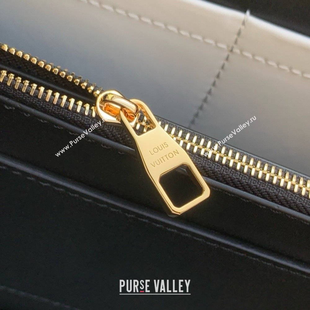 Louis Vuitton Capucines Mini Bag in Black Taurillon Leather with Chain M12345 2025 (K-25021418)