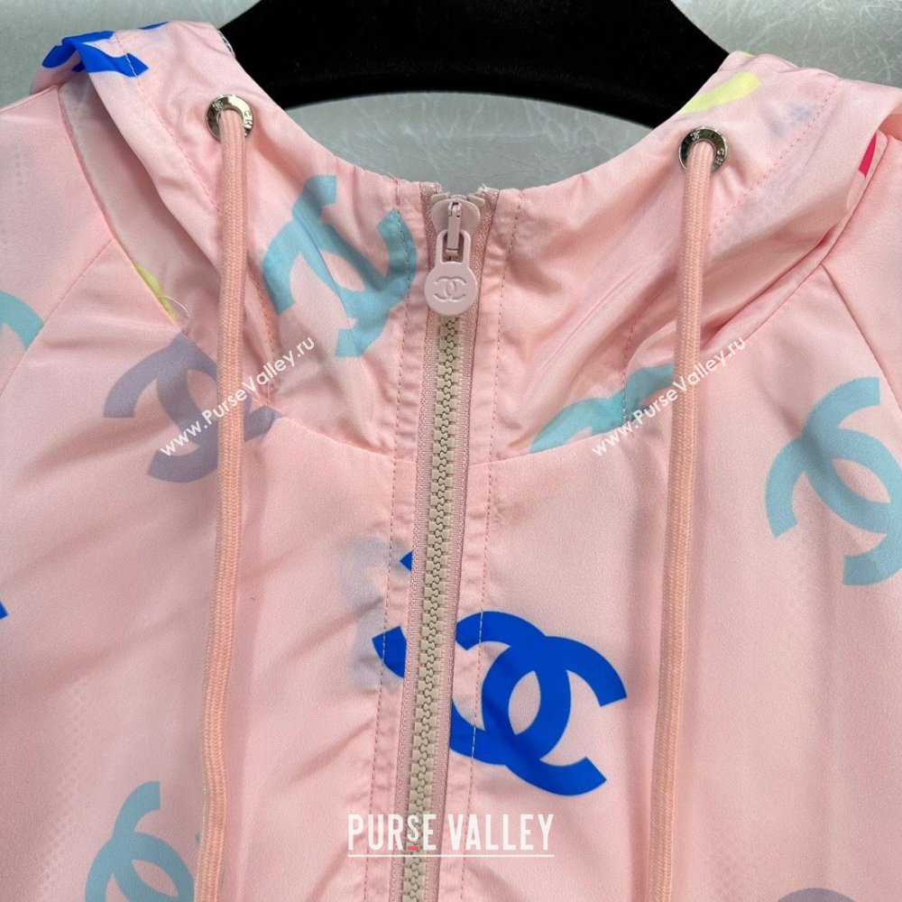 Chanel Jacket and Shorts CH022716 Pink 2024 (Q-24022716)