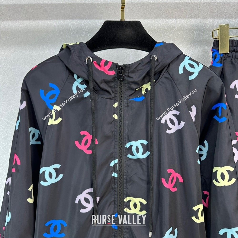 Chanel Jacket and Shorts CH022717 Black 2024 (Q-24022717)