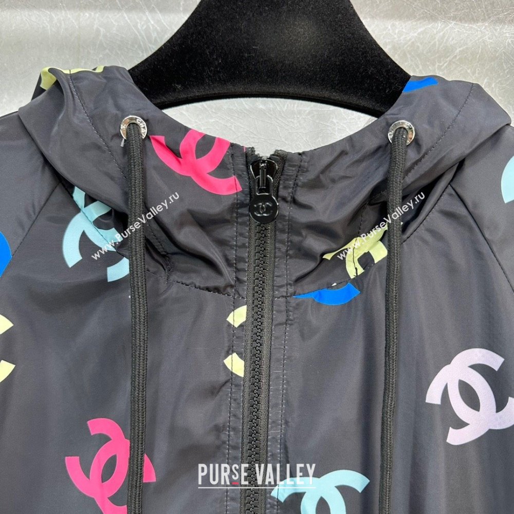 Chanel Jacket and Shorts CH022717 Black 2024 (Q-24022717)