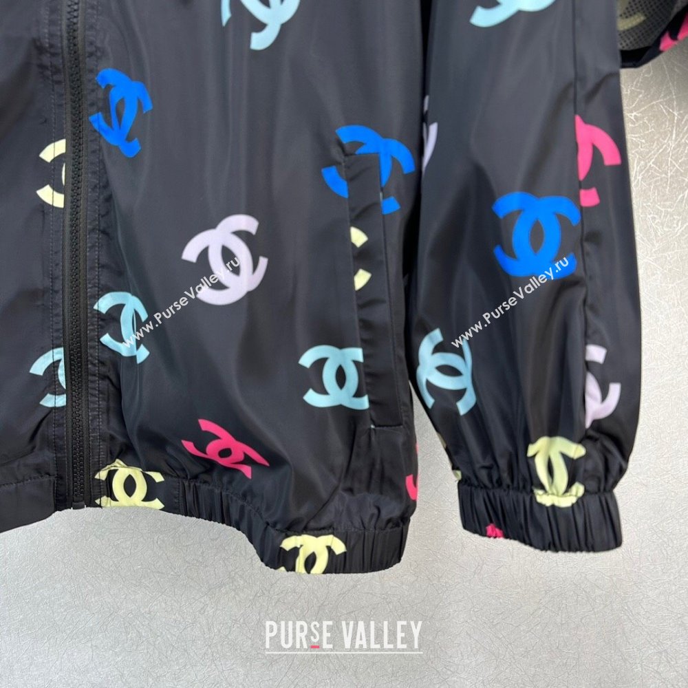 Chanel Jacket and Shorts CH022717 Black 2024 (Q-24022717)