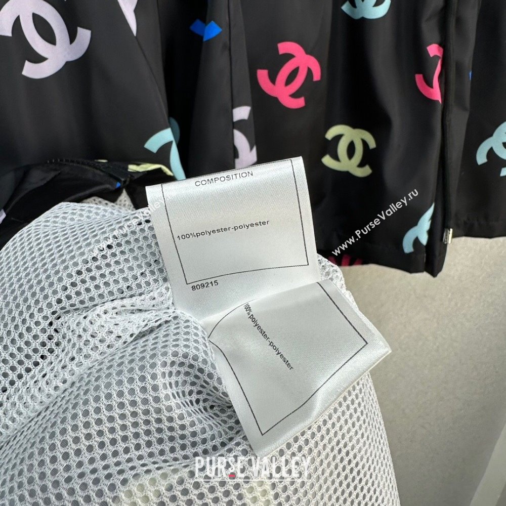 Chanel Jacket and Shorts CH022717 Black 2024 (Q-24022717)