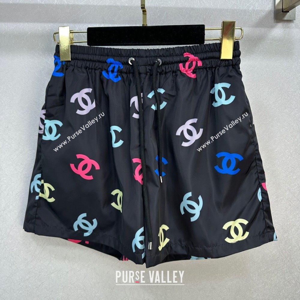 Chanel Jacket and Shorts CH022717 Black 2024 (Q-24022717)