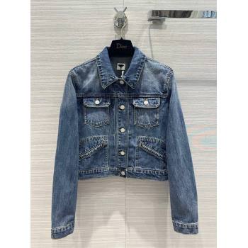 Dior Denim Jacket D6622 Blue 2024 (Q-24060622)