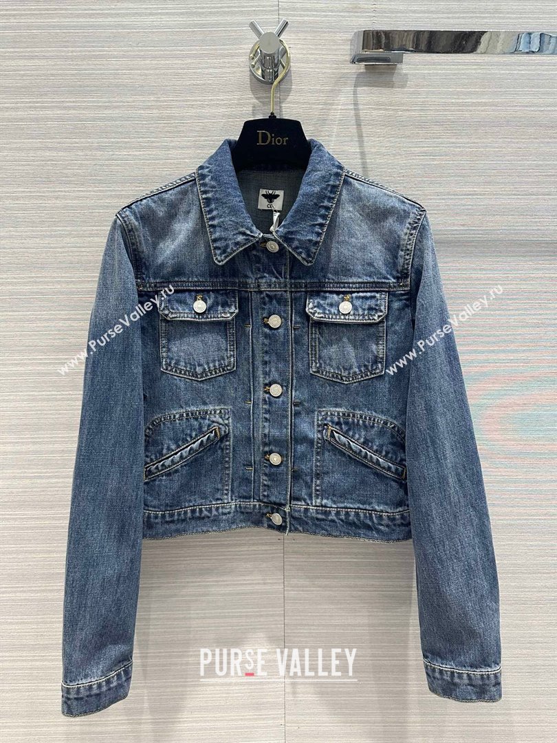 Dior Denim Jacket D6622 Blue 2024 (Q-24060622)