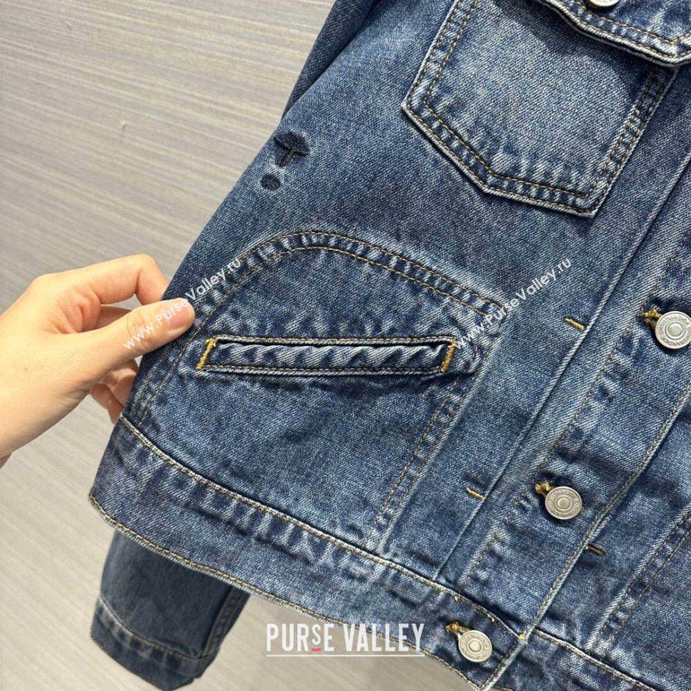 Dior Denim Jacket D6622 Blue 2024 (Q-24060622)