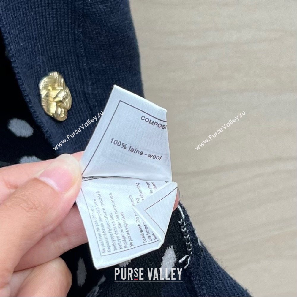 Chanel Wool Vest CH022719 Blue 2024 (Q-24022719)