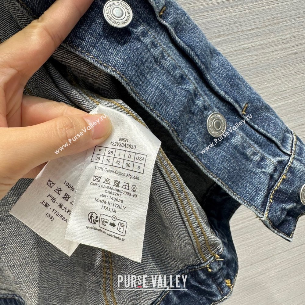 Dior Denim Jacket D6622 Blue 2024 (Q-24060622)