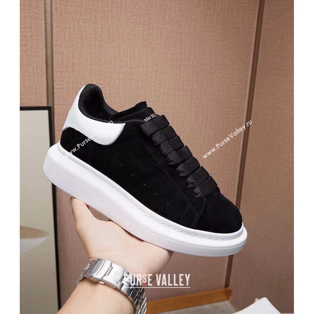 Alexander Mcqueen Suede and Calfskin Sneakers Black 2021 (XL-21081333)