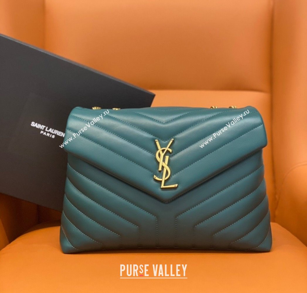 Chanel 19 Wallet On Chain WOC Bag in Lambskin AP3267 bluey-green 2024 (DL-24060420)