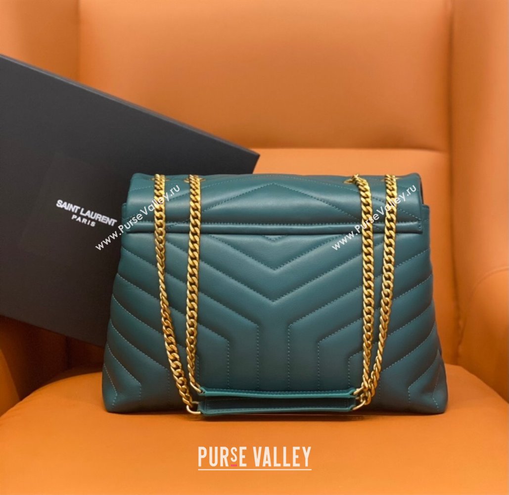 Chanel 19 Wallet On Chain WOC Bag in Lambskin AP3267 bluey-green 2024 (DL-24060420)