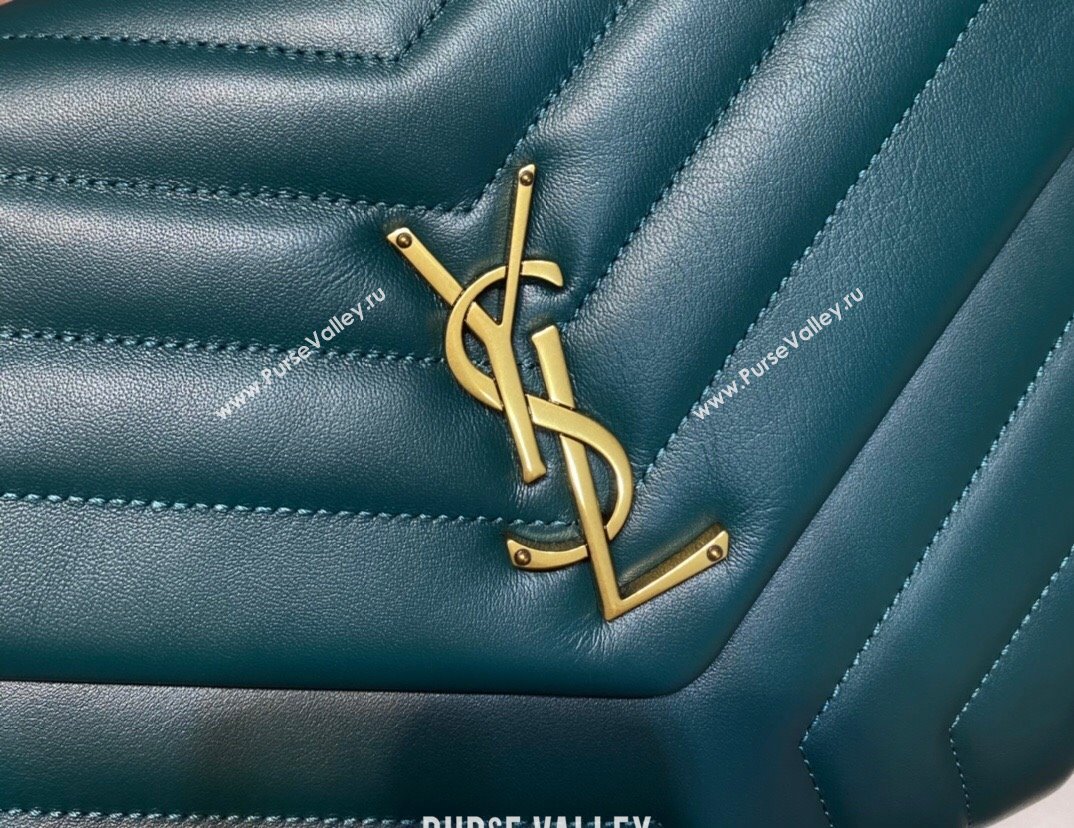 Chanel 19 Wallet On Chain WOC Bag in Lambskin AP3267 bluey-green 2024 (DL-24060420)