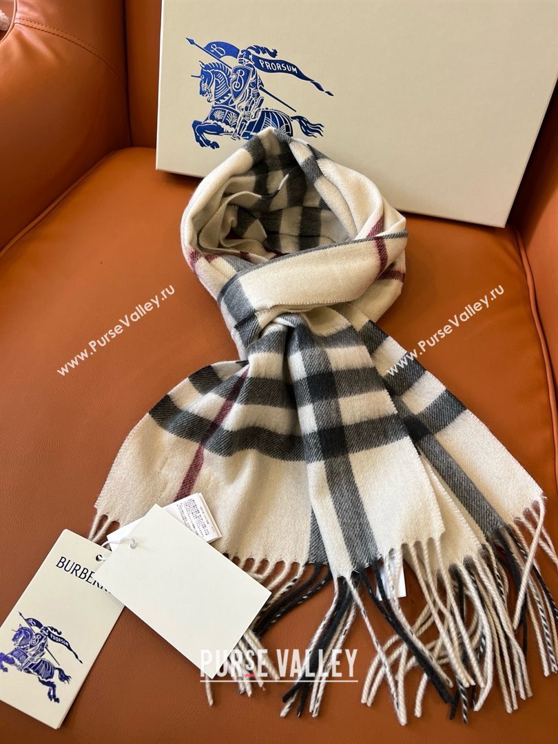 Burberry Check Cashmere Scarf B011001 2025 Top Quality (O-25011001)