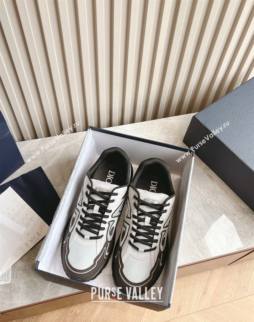 Dior B30 Sneakers in CD Mesh and Technical Fabric Dark Grey 2024 090507 (HQG-240905033)