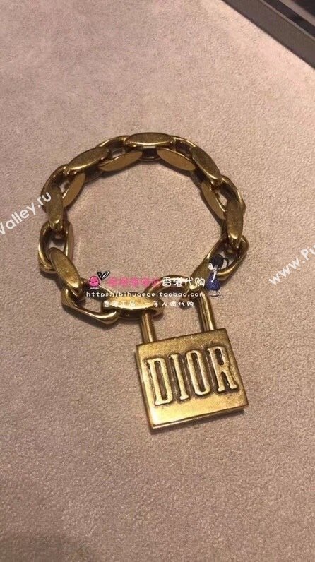 Dior Lock Bracelet D111426 Gold 2023 (YF-23111426)