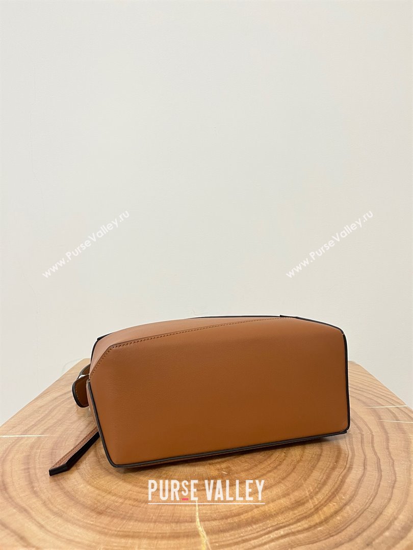 Loewe Small Puzzle Bag in Classic Calfskin 9311L Caramel 2023 TOP (KEKE-23122707)