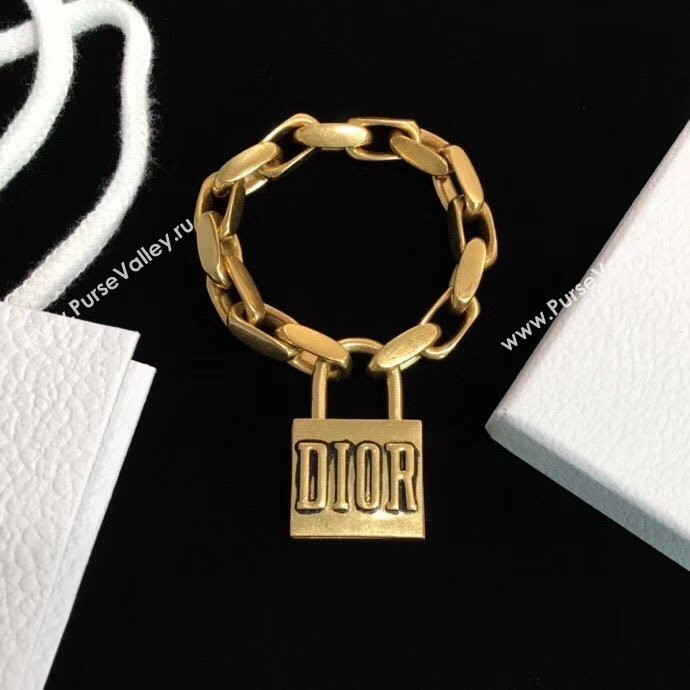 Dior Lock Bracelet D111426 Gold 2023 (YF-23111426)