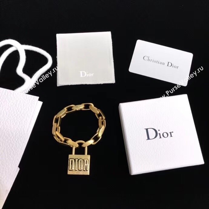 Dior Lock Bracelet D111426 Gold 2023 (YF-23111426)