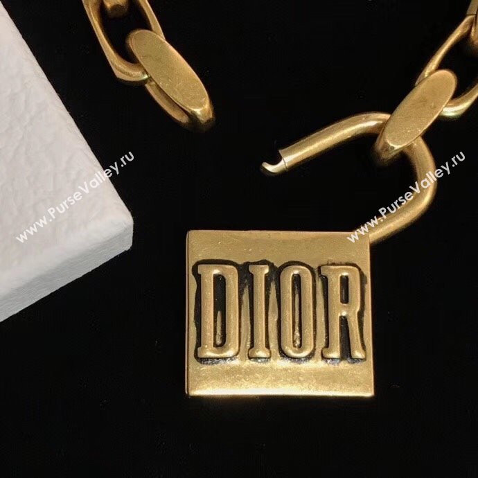 Dior Lock Bracelet D111426 Gold 2023 (YF-23111426)