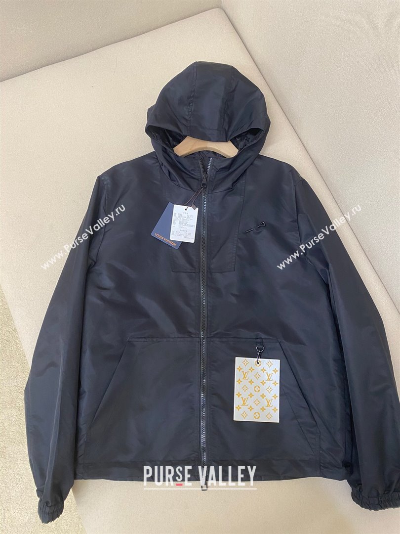 Louis Vuitton Monogram Reversible Jacket LV72626 Black 2024(For Men) (ST-24072626)