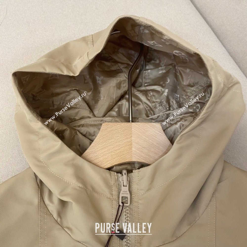 Louis Vuitton Monogram Reversible Jacket LV72627 Beige 2024(For Men) (ST-24072627)