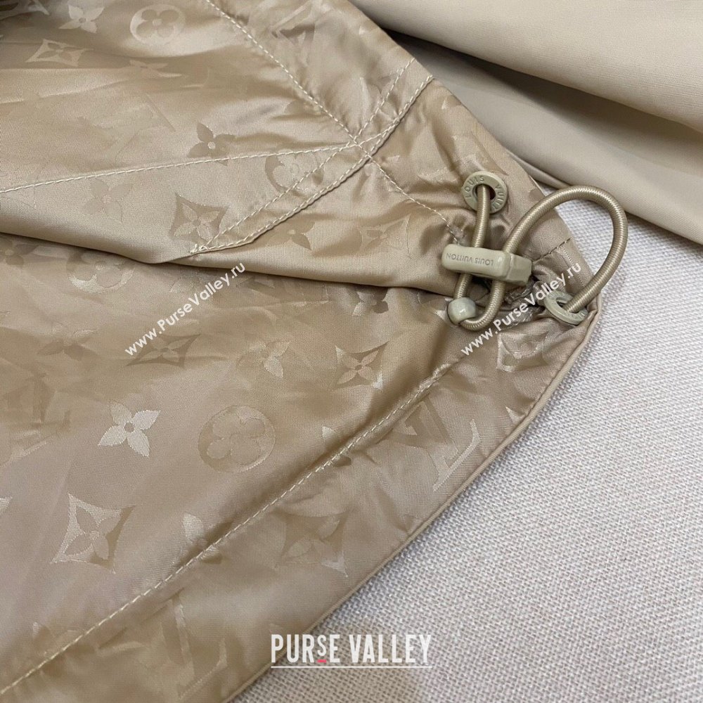 Louis Vuitton Monogram Reversible Jacket LV72627 Beige 2024(For Men) (ST-24072627)