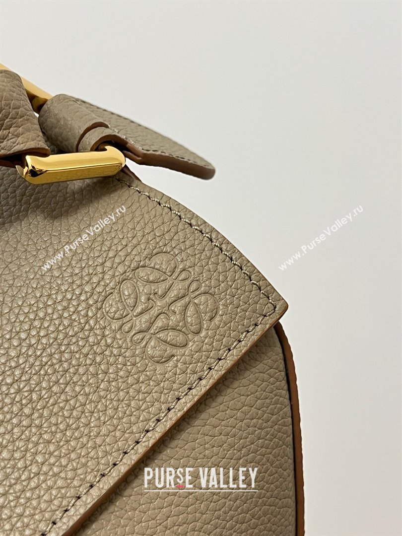 Loewe Small Puzzle Bag in Soft Grained Calfskin 8010L Sand 2023 TOP (KEKE-23122715)