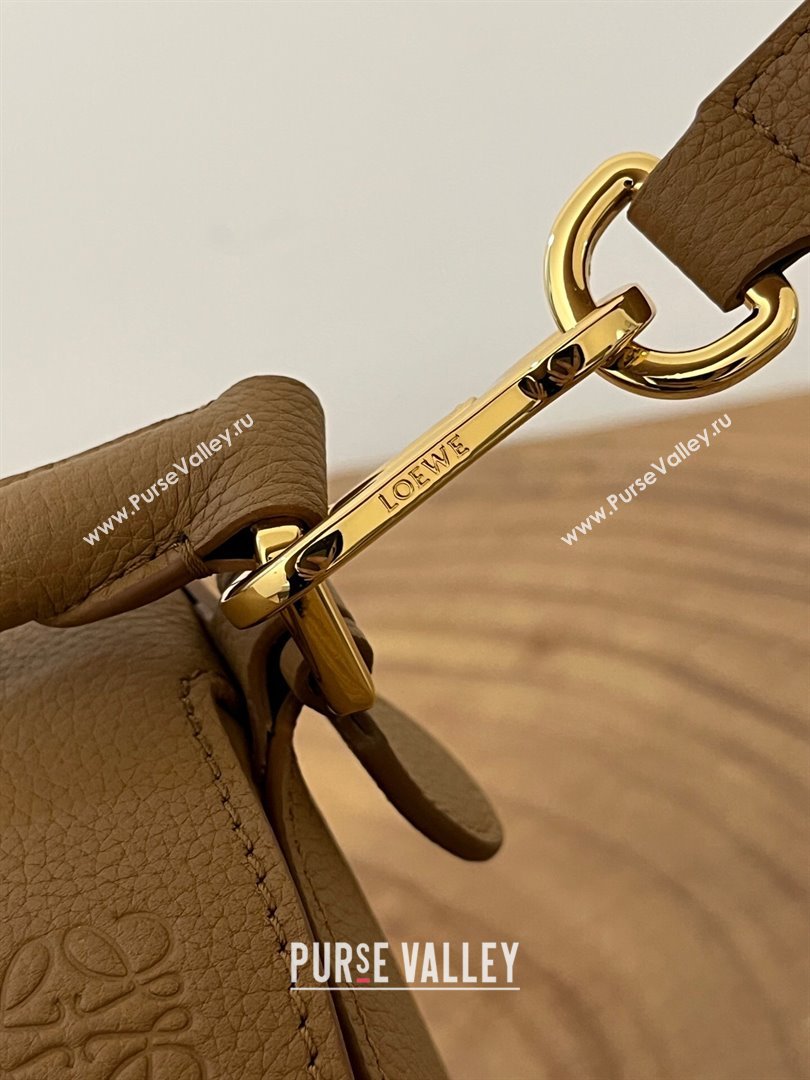 Loewe Small Puzzle Bag in Soft Grained Calfskin 8010L Toffee 2023 TOP (KEKE-23122716)