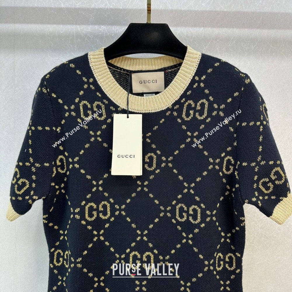 Gucci Wool Cashmere Dress G022733 Black 2024 (Q-24022733)