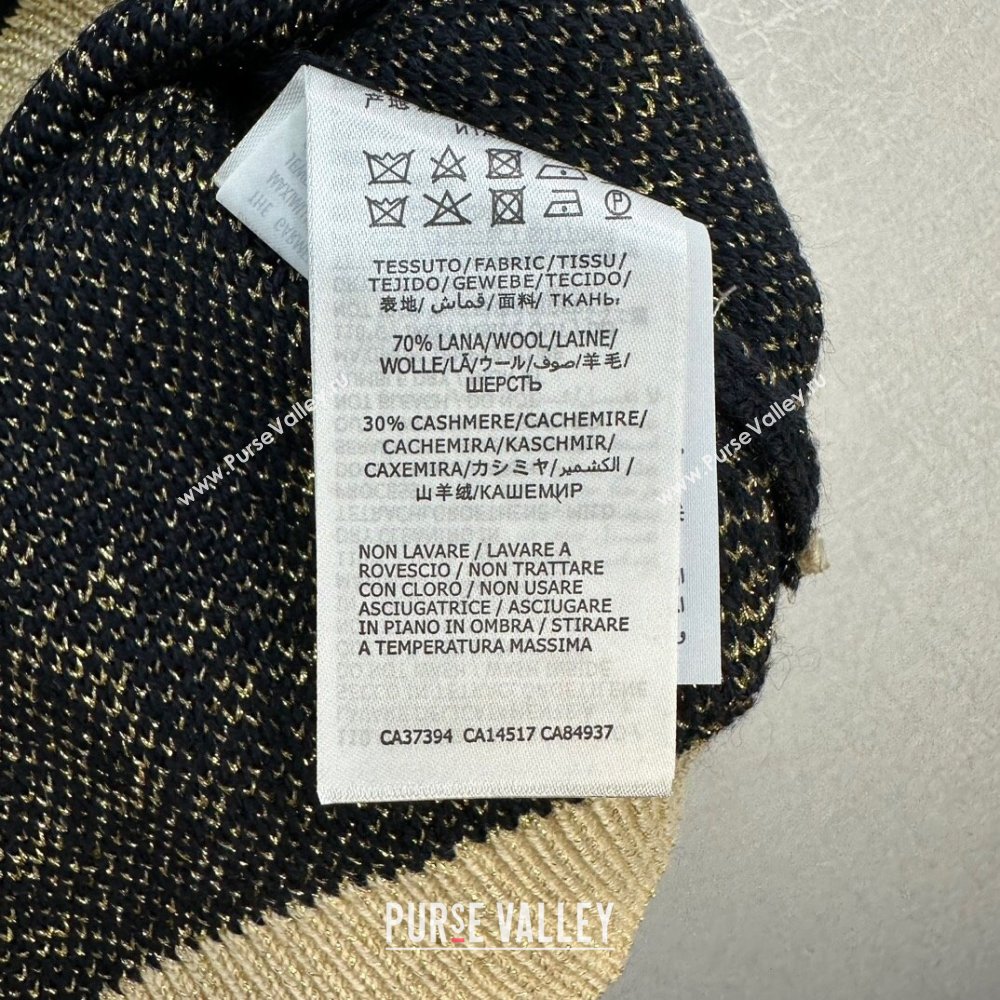 Gucci Wool Cashmere Dress G022733 Black 2024 (Q-24022733)