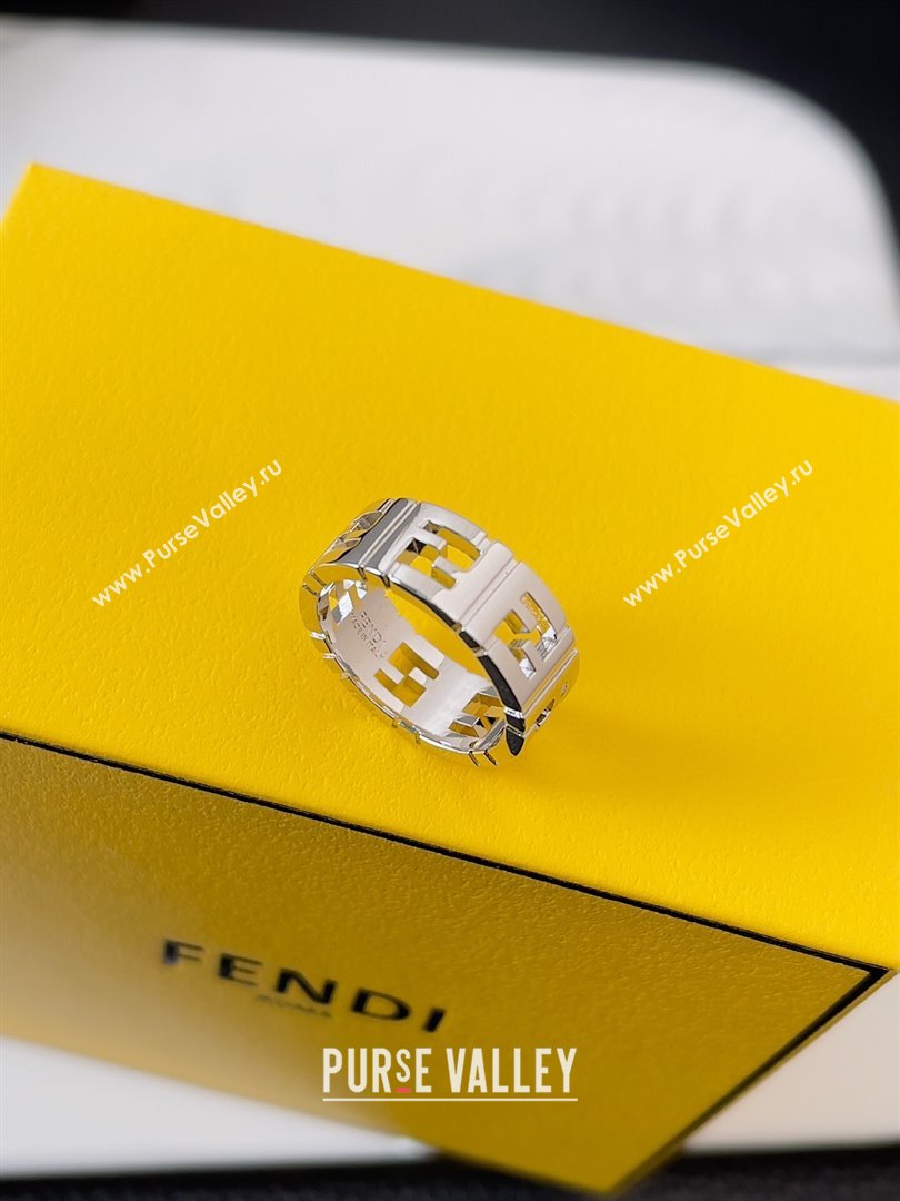 Fendi FF Ring F042504 Silver 2024 (YF-24042504)