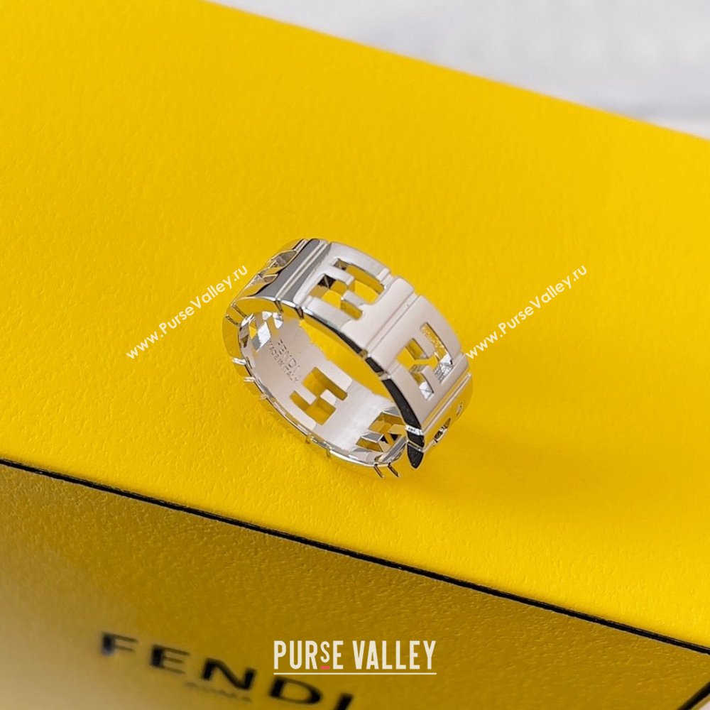 Fendi FF Ring F042504 Silver 2024 (YF-24042504)