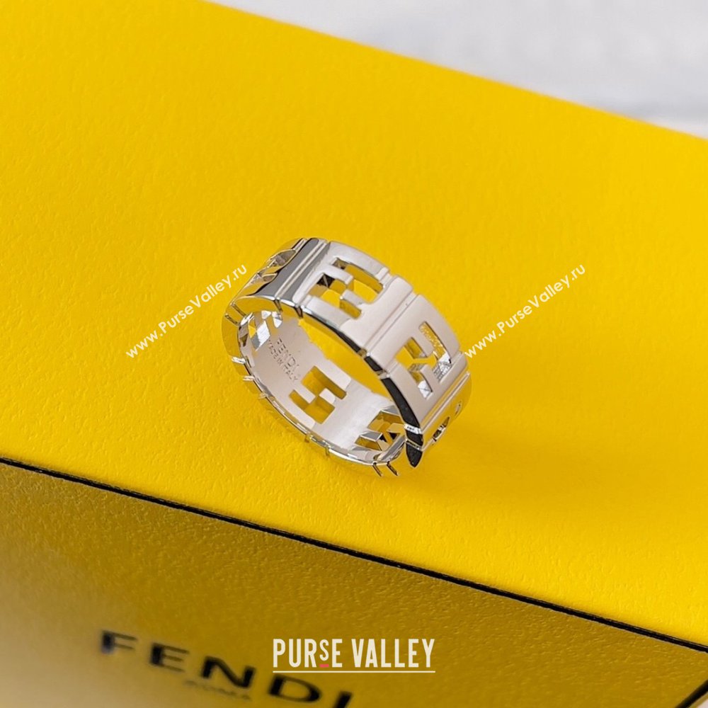 Fendi FF Ring F042504 Silver 2024 (YF-24042504)