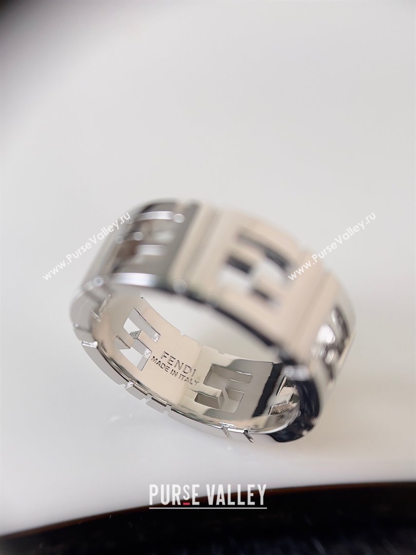 Fendi FF Ring F042504 Silver 2024 (YF-24042504)