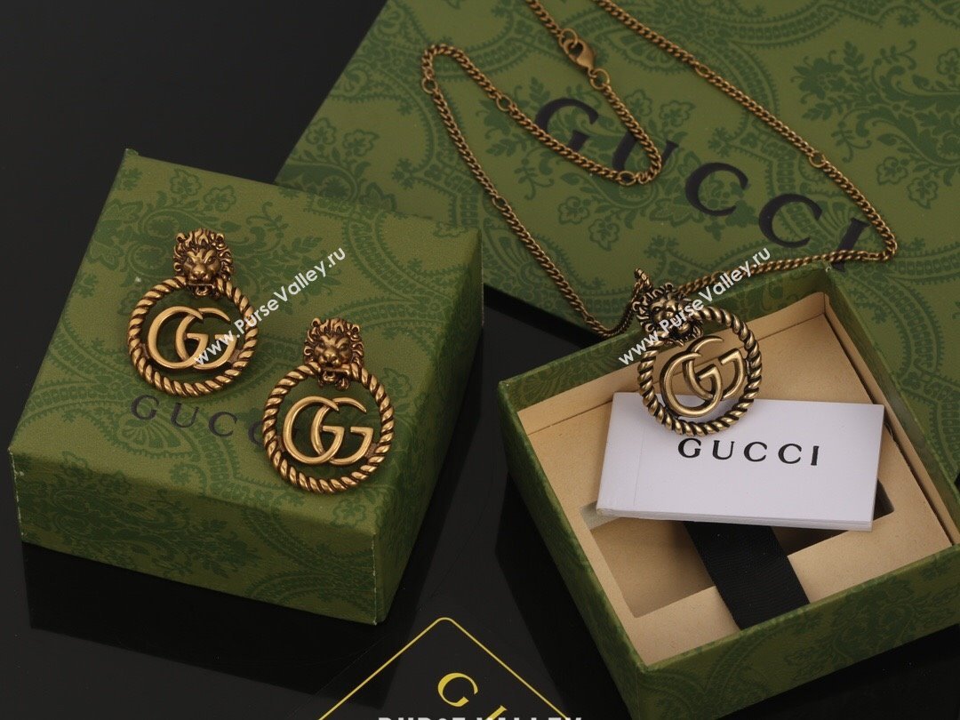 Gucci Earrings G111522 Gold 2023 (YF-23111522)