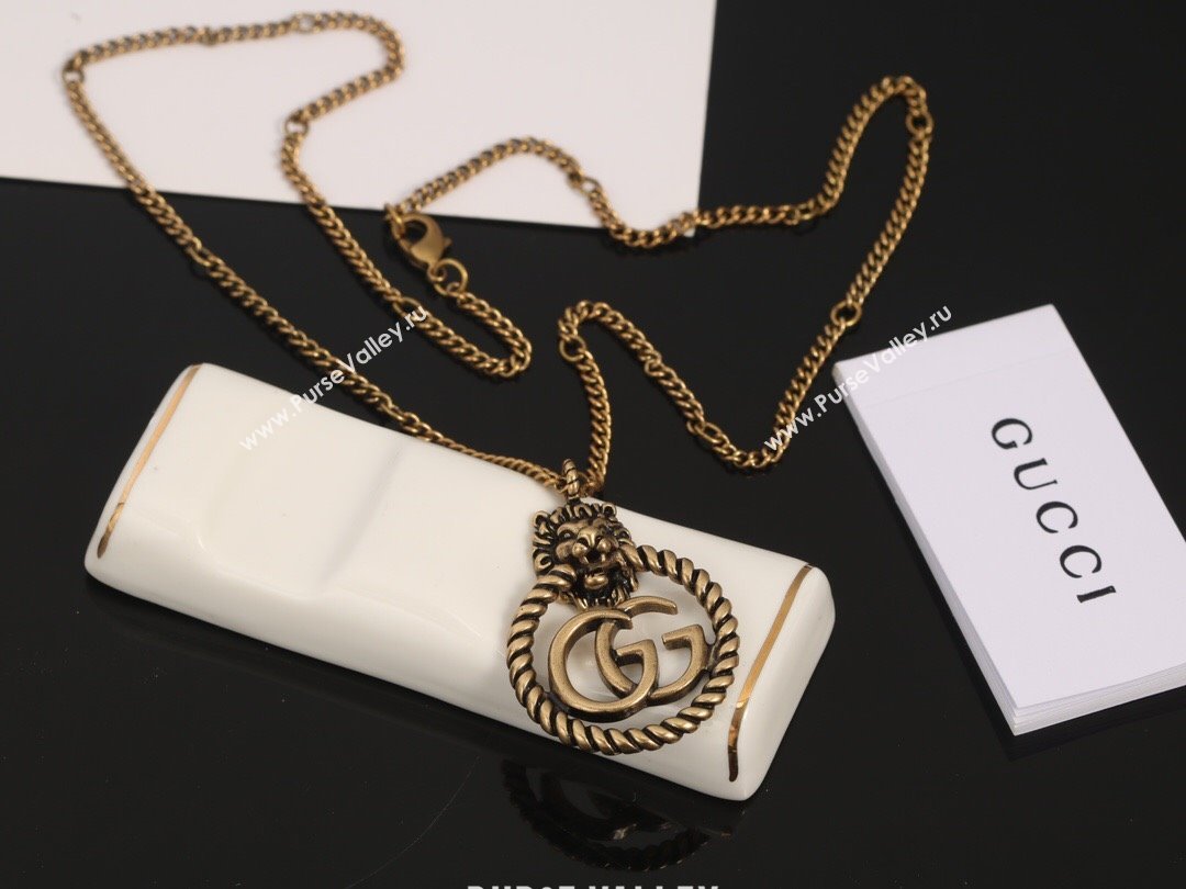 Gucci Necklace G111523 Gold 202 (YF-23111523)