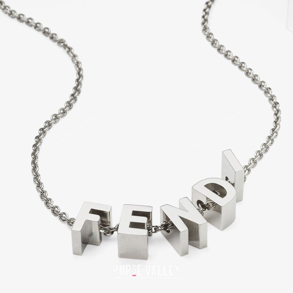 Fendi Necklace F042506 Silver 2024 (YF-24042506)