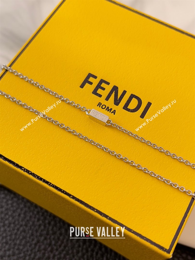 Fendi Necklace F042506 Silver 2024 (YF-24042506)