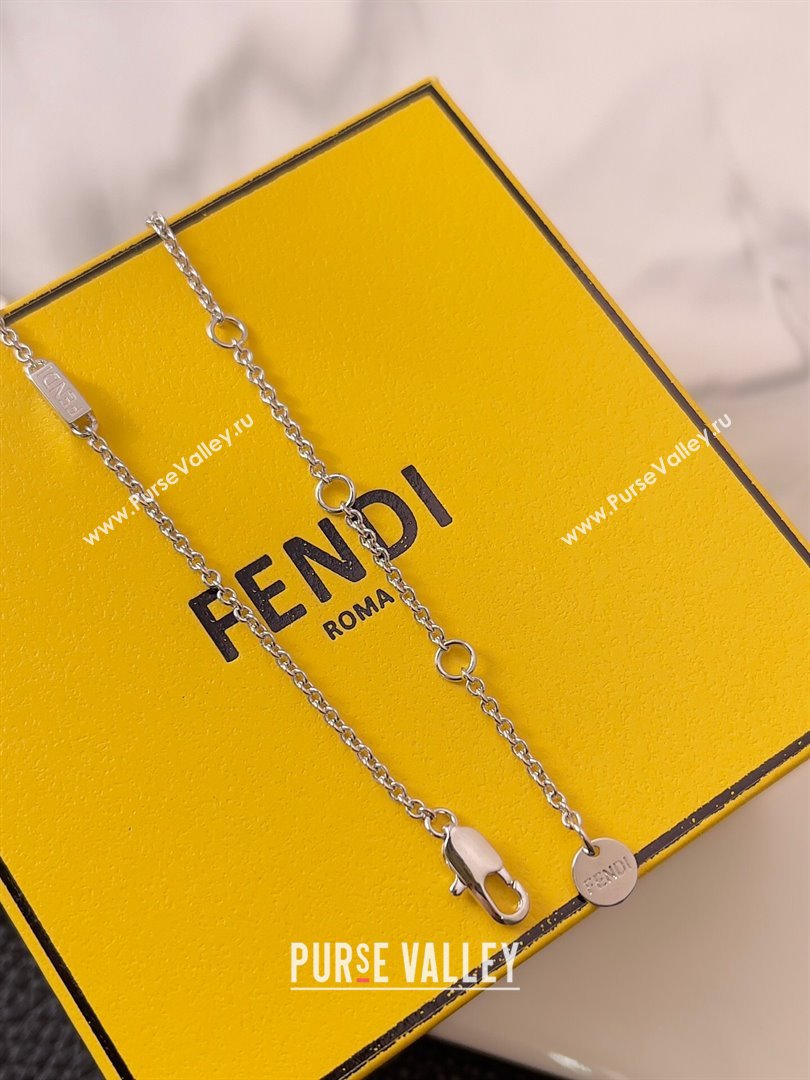 Fendi Necklace F042506 Silver 2024 (YF-24042506)