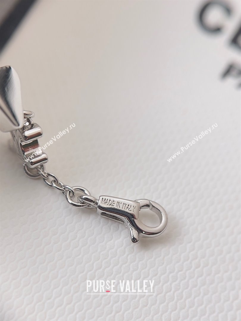 Celine Bracelet C042507 Black/Silver 2024 (YF-24042507)