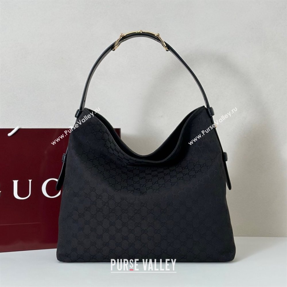 Gucci Beatrix GG Canvas large tote bag Black 2025 850546 (DLH-251124102)