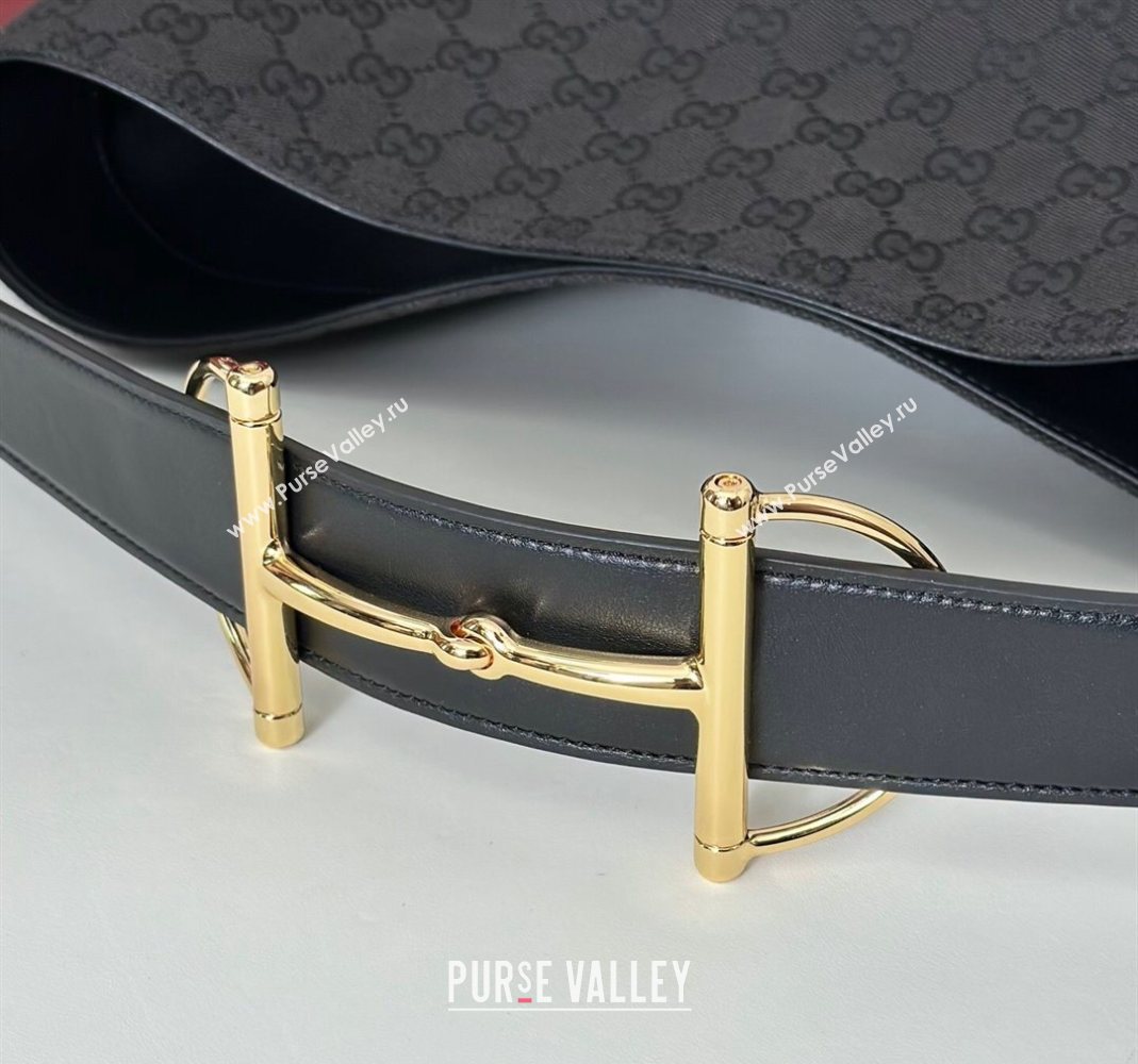 Gucci Beatrix GG Canvas large tote bag Black 2025 850546 (DLH-251124102)