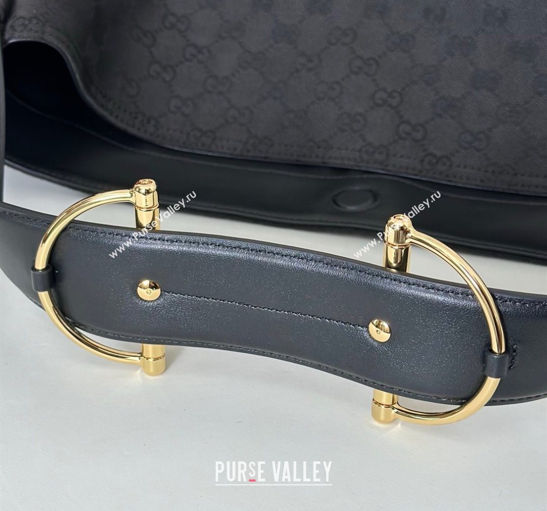 Gucci Beatrix GG Canvas large tote bag Black 2025 850546 (DLH-251124102)