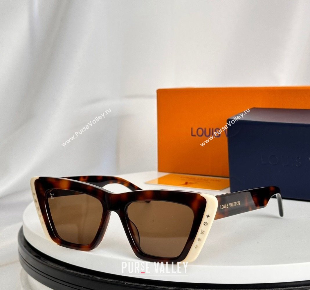 Louis Vuitton Sunglasses Z2424W Brown/White 2024 (A-240617099)