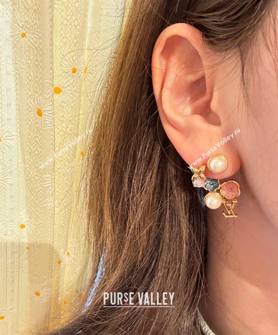 Louis Vuitton LV Botanica Earrings LV042511 2024 (YF-24042511)