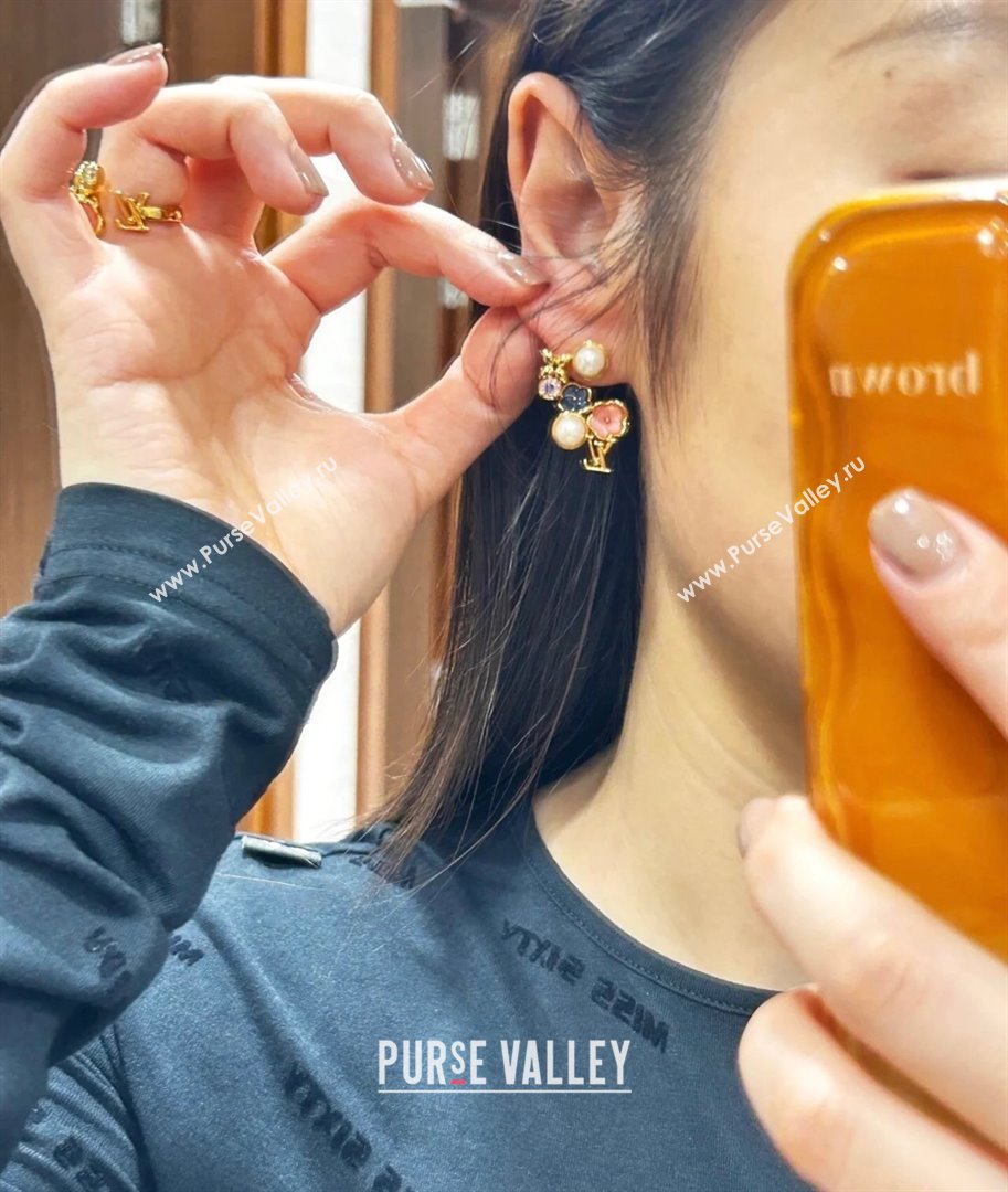 Louis Vuitton LV Botanica Earrings LV042511 2024 (YF-24042511)