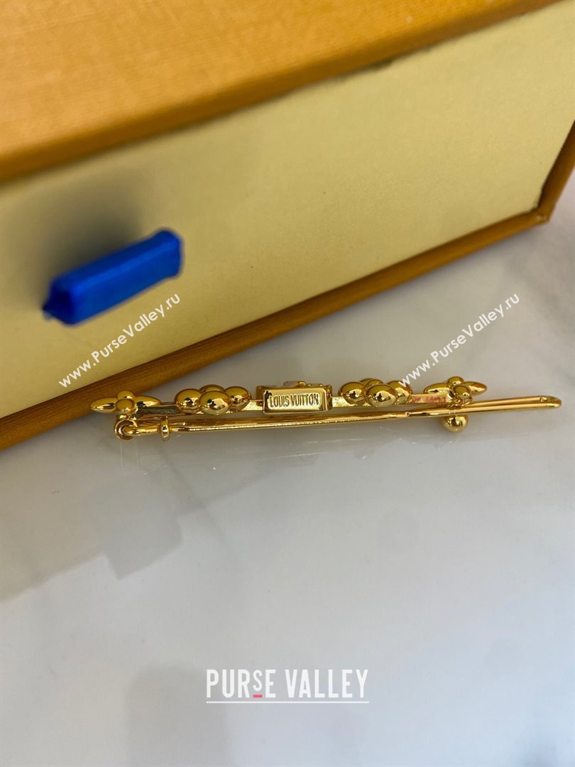 Louis Vuitton LV ICONIC LOUISA Hair Clip LV042515 2024 (YF-24042515)