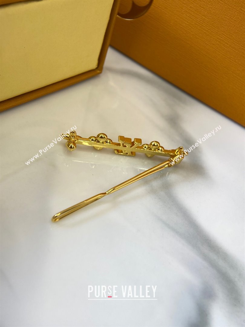 Louis Vuitton LV ICONIC LOUISA Hair Clip LV042515 2024 (YF-24042515)