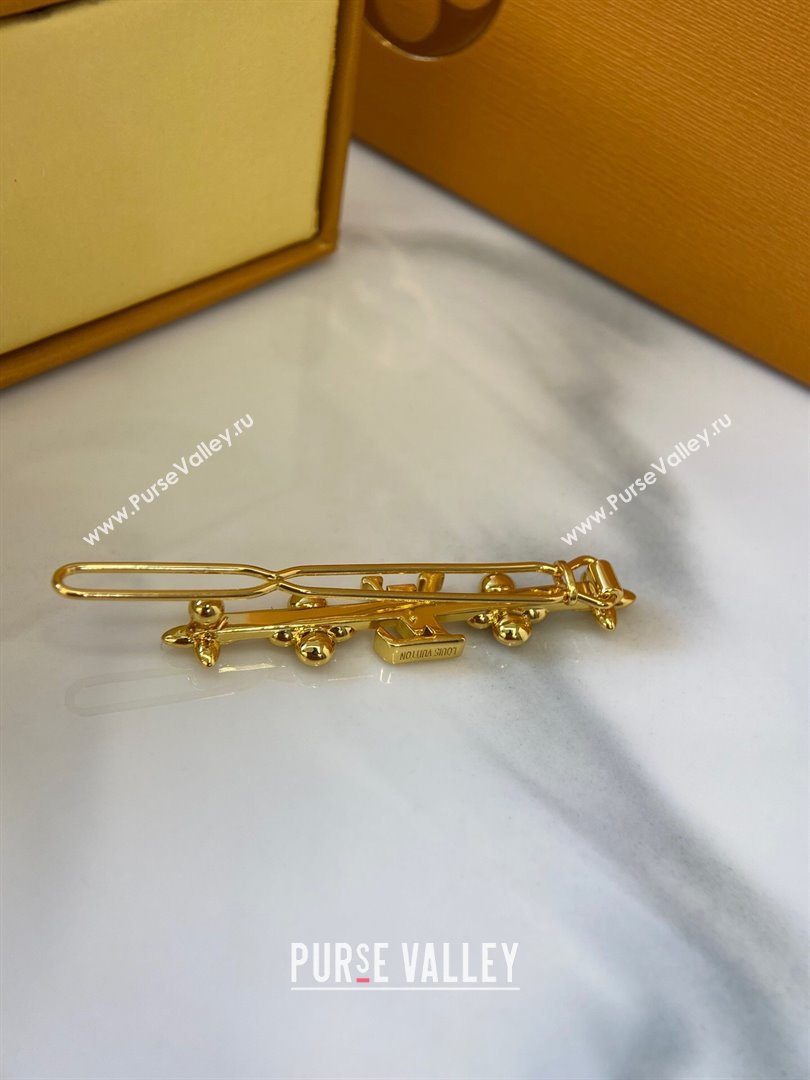 Louis Vuitton LV ICONIC LOUISA Hair Clip LV042515 2024 (YF-24042515)